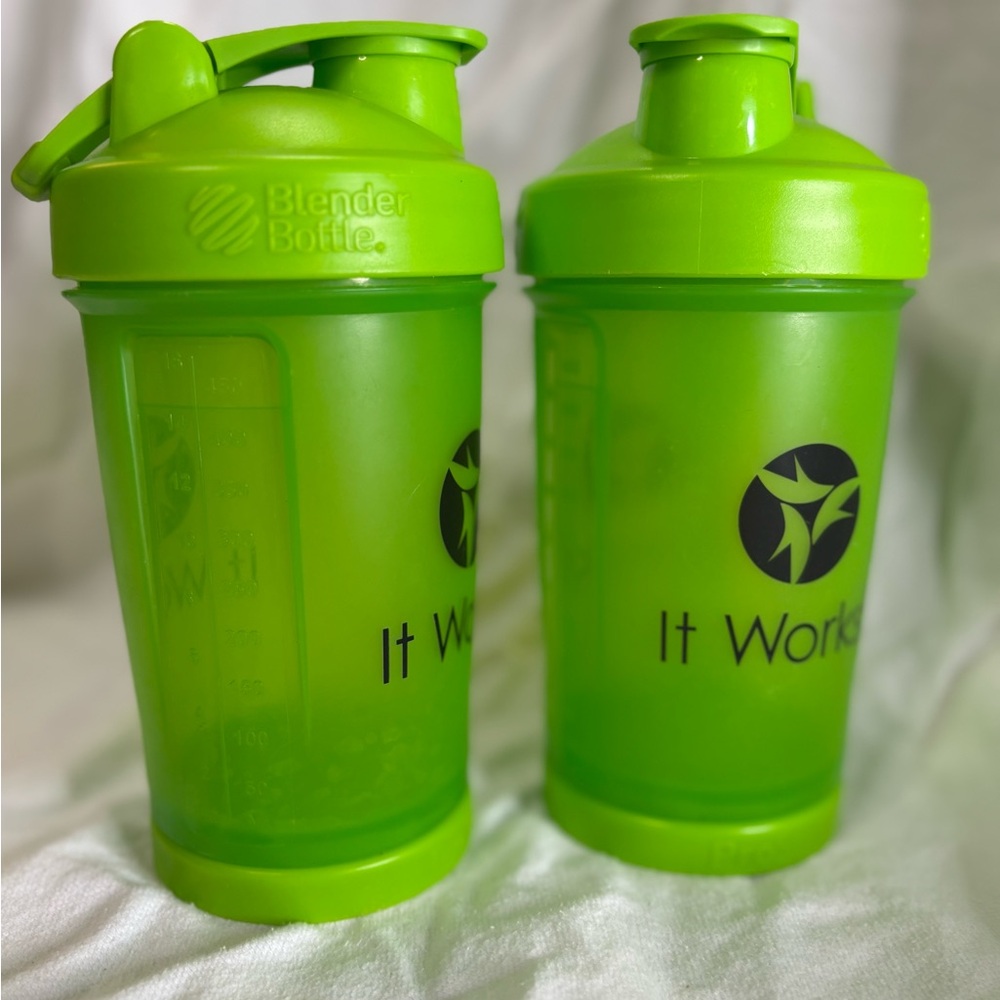 Blender Bottle Green Shaker Duo